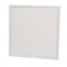 Inspeksjonsluke 400x400 stål Hvit thumbnail