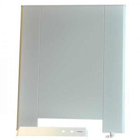 Dør komplett K2 kort hvit Reserve